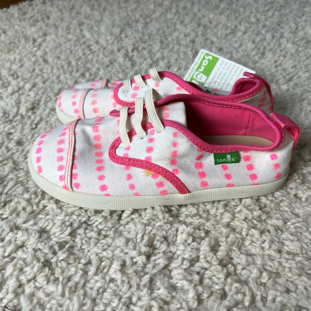 Girls size 12 Sanuk Lil Mollie Prints Slip on Shoes NWT
